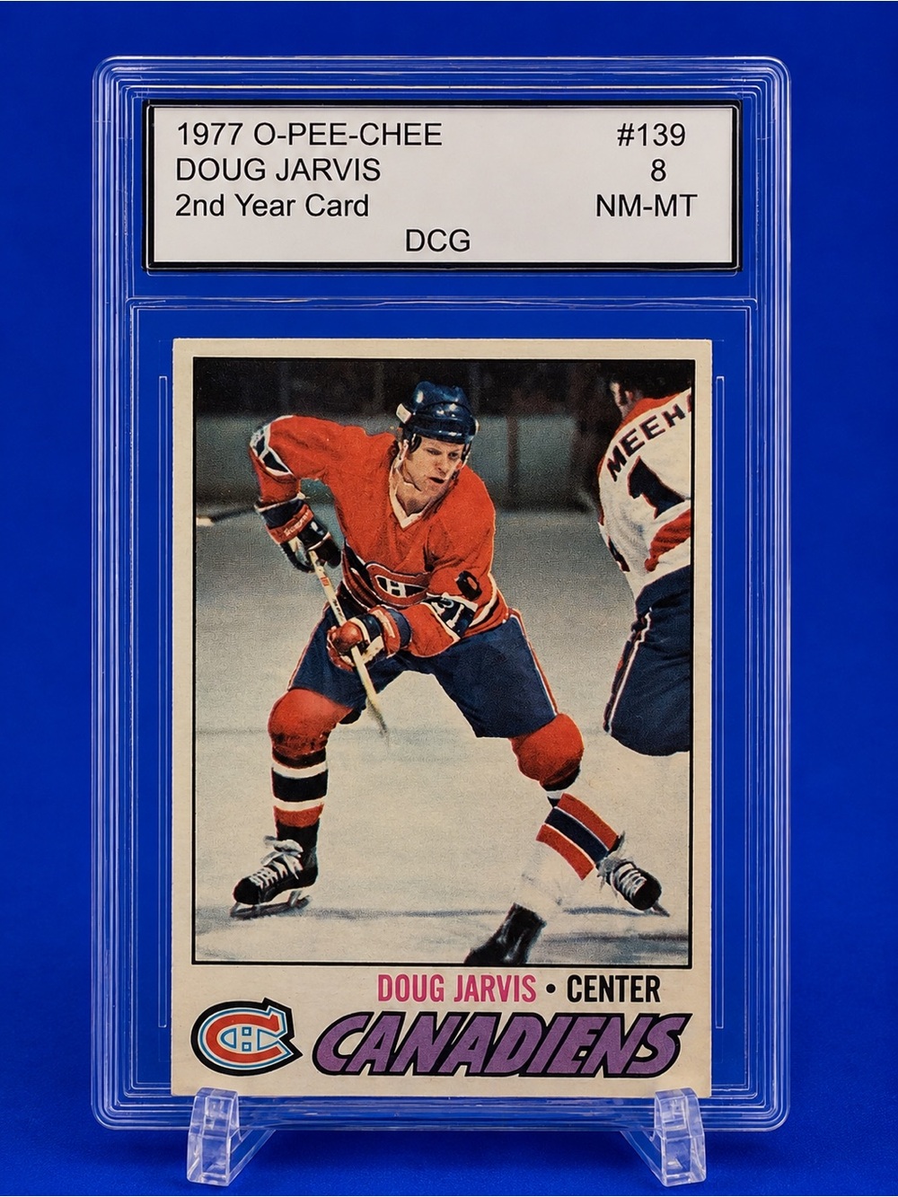 O-Pee-Chee Doug Jarvis Canadiens Hockey Trading Card - Montreal Canadiens